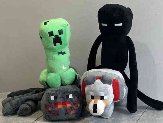 Іграшки з гри Майнкрафт / Minecraft  Плюшеві іграшки за мотивами гри Minecraft. Киев