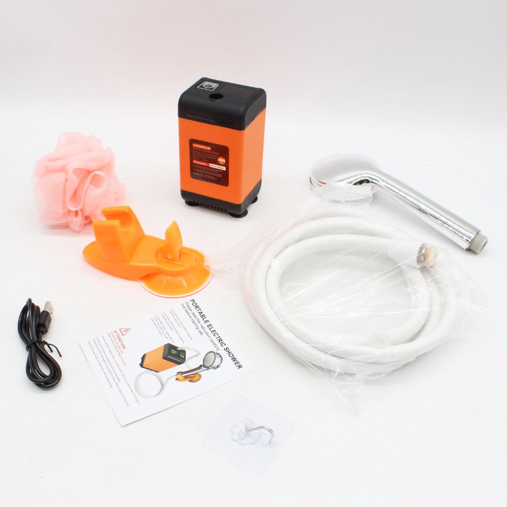 Портативний душ, 6000 мАг, MY-880 / Мобільний душ для кемпінгу / Душ індикатором температури Київ - фото 9