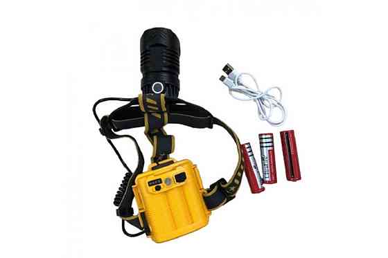 Потужний ліхтарик налобний акумуляторний High Power HeadLamp P50 Одеса