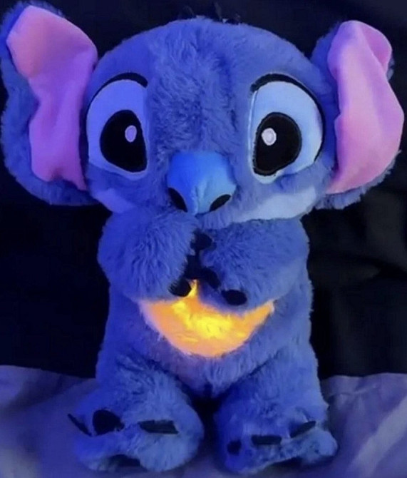 Іграшка стіч синій Оригінал  що дихає з музикою Киев - изображение 7