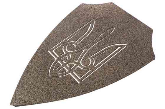 Підставка-щит для шампурів Герб України Харків