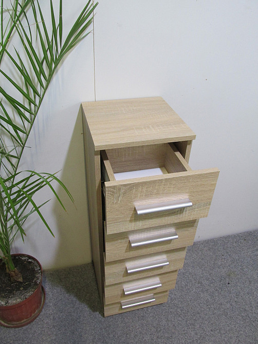 Комод 5 ящиков М-ЗОН Джеко 300 Сонома (MZN-031017) Львов - изображение 6