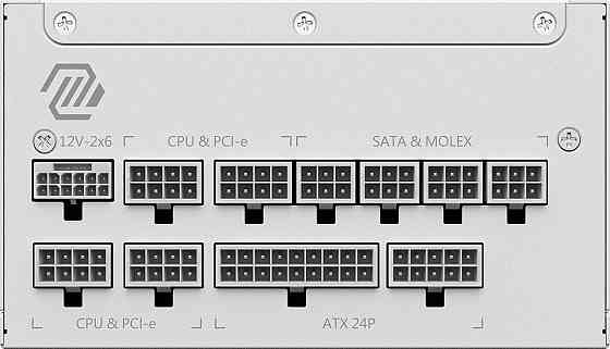 Блок живлення MSI MAG A1000GL PCIE5 White 1000W ( 12430 ) Харків