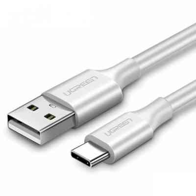 Дата кабель USB 2.0 AM to Type-C 2.0m US287 (White) Ugreen (60123) Вінниця