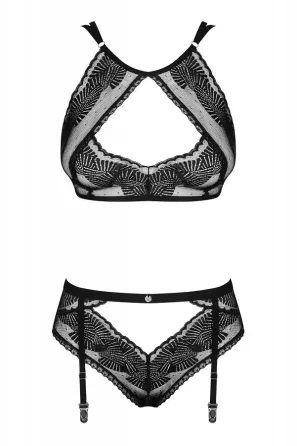 Комплект Obsessive Allastia 2-pcs set black S/M Львов