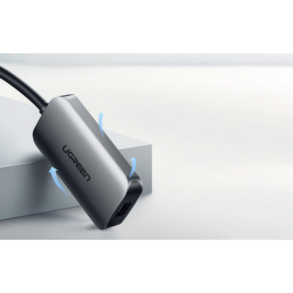 Перехідник USB 2.0 Type-C --> Mini DP 4K@60Hz 10 См CM236 UGREEN Сірий (60351) Київ - фото 8
