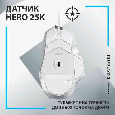 Мишка Logitech G502 X USB White (910-006146) Вінниця