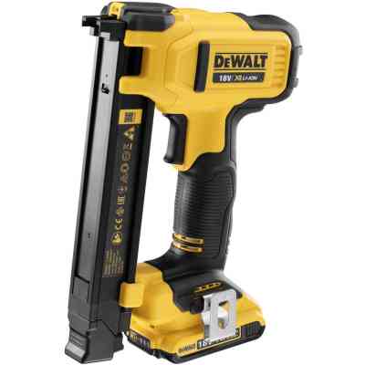 Степлер строительный DeWALT 18В XR, длина/ширина скобы 25/19.7 мм, 2xAh, кейс TSTAK (DCN701D2) Винница