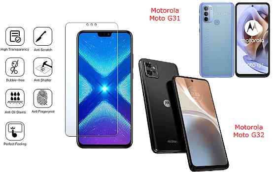 Защитное стекло NeoGlass для Motorola Moto G31, Moto G32 – ультрапрозрачное и устойчивое Киев