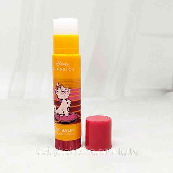 Дитячий бальзам для губ з ароматом Кокоса Disney Lip Balm Set Львів