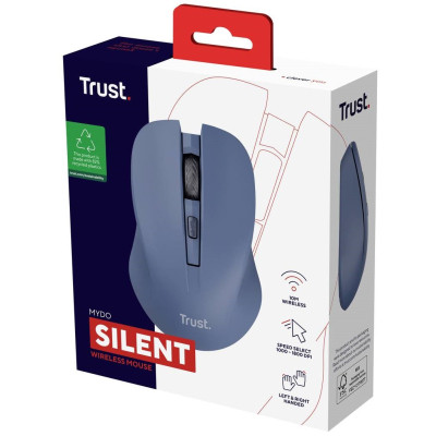 Мышка Trust Mydo Silent Wireless Blue (25041) Винница - изображение 8