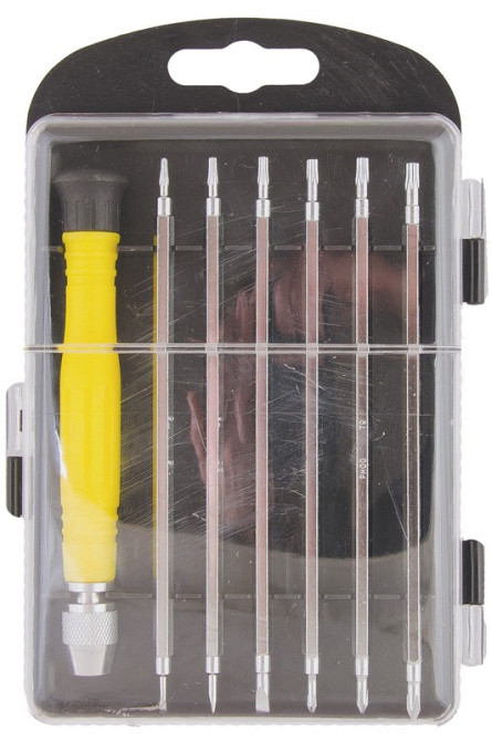 MASTERTOOL Насадки викруткові MASTERTOOL прецинзійні двосторонні з тримачем набір 7 шт 40-0164 Коломыя - изображение 2