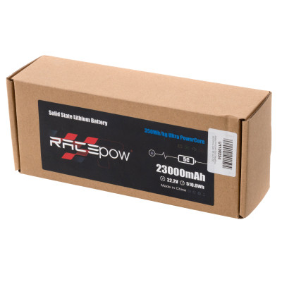 Акумулятор для дрона RacePow 350Wh/kg 23Ah 6S 22.2V 5C XT90S (350WHKG-23Ah-6S-5C) Вінниця - фото 6