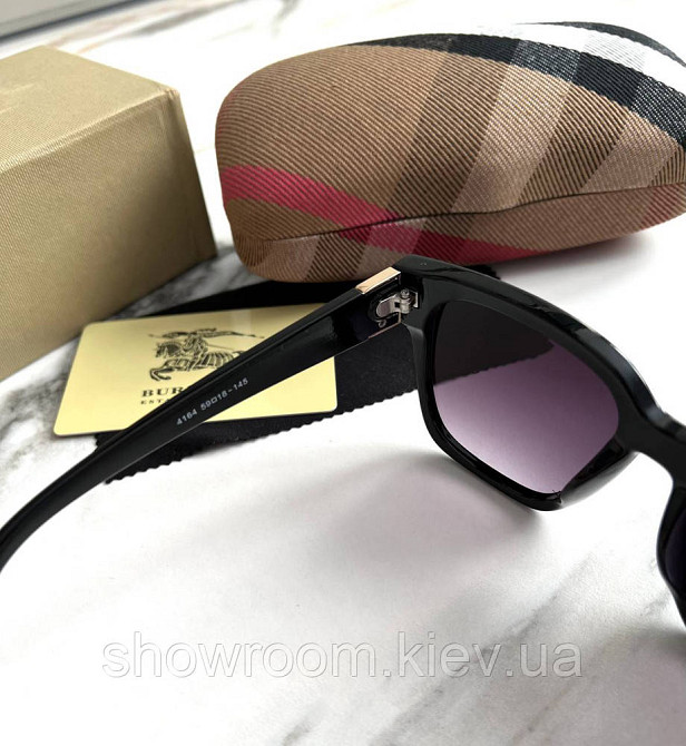 Жіночі брендові окуляри від сонця (4164) black Київ - фото 6