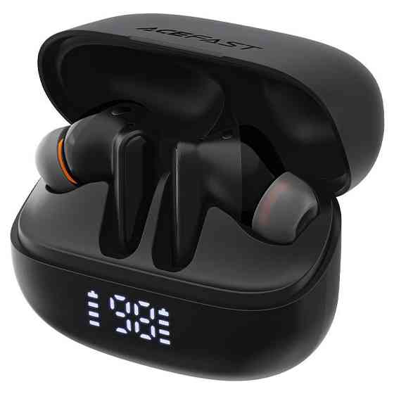 Бездротові навушники ACEFAST W1 Active Noise Cancelling true wireless earbuds Black Київ
