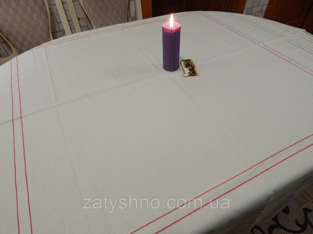 Скатертина вишита бавовна Київ - фото 2