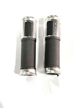 Ручки керма з алюмінію. відбійником (срібло)  GJCT Київ