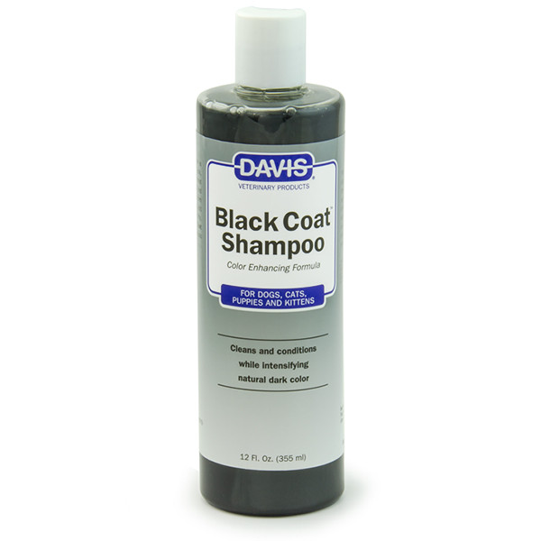 Davis Black Coat Shampoo ДЕВІС БЛЕК КОУТ шампунь для чорної шерсті собак і котів, концентрат Київ - фото 1