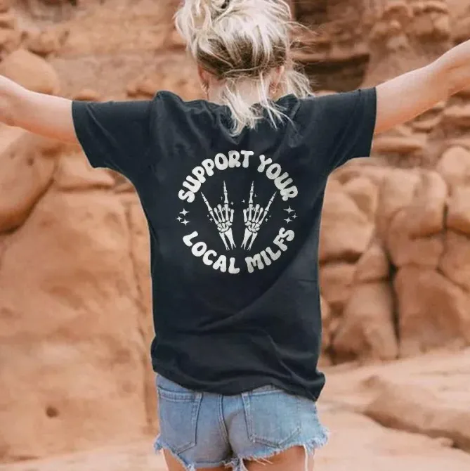 Футболка женская с принтом  48 Черная 2664088803 Днепр - изображение 1