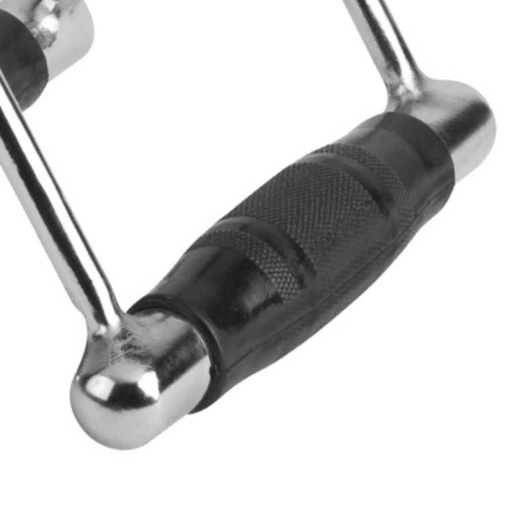 Ручка для тяги York Fitness з паралельним вузьким хватом, хром Киев - изображение 5