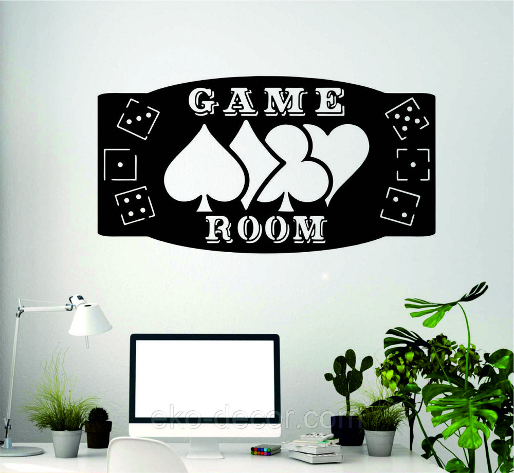 Декоративне настінне Панно «Ігрова кімната», Декор на стіну Київ - фото 3