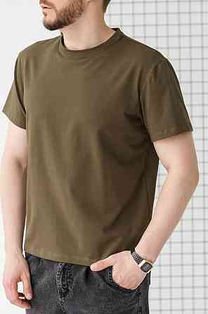 Футболка чоловіча котон Хакі L Харків