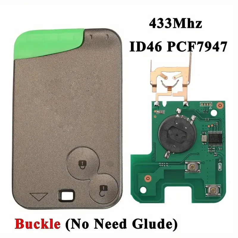 Ключ-карта Renault Laguna с чипом и сменным пультом Киев - изображение 5