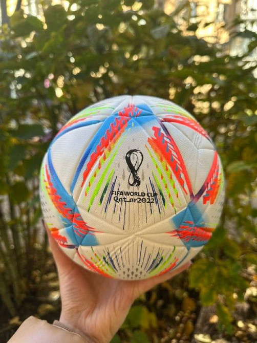 Мяч футбольный Чемпионат мира 2022 размер 4 5 Львов - изображение 1