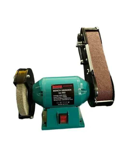 Точило BOXER BX-402, дисково-стрічкове, 1500 Вт, 2950 об/хв, Польща Львів - фото 1