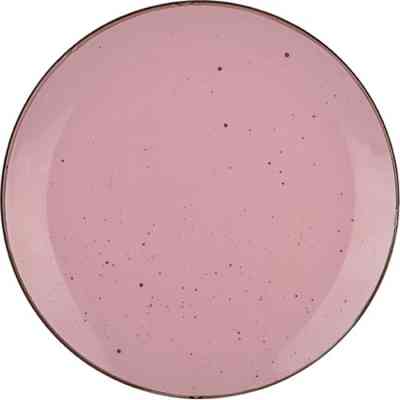 Тарілка Limited Edition Terra 20 см Десертна Рожева (YF6007-2) Вінниця