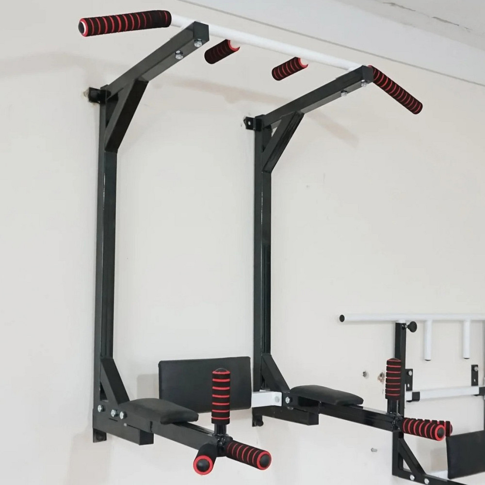 Спортивный настенный турник + брусья складные + пресс 4 в 1 А418 для дома Киев - изображение 3