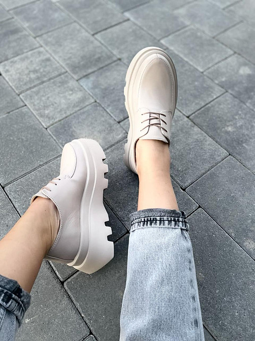 Nivelle Туфлі жіночі NIVELLE 2138/Соня-6 латте (весна-осінь, шкіра натуральна) (4807) Коломия - фото 9