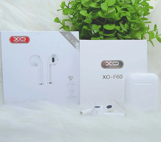 Бездротова Bluetooth стерео гарнітура BT XO F60 Plus V5.0 Білий Вінниця - фото 5
