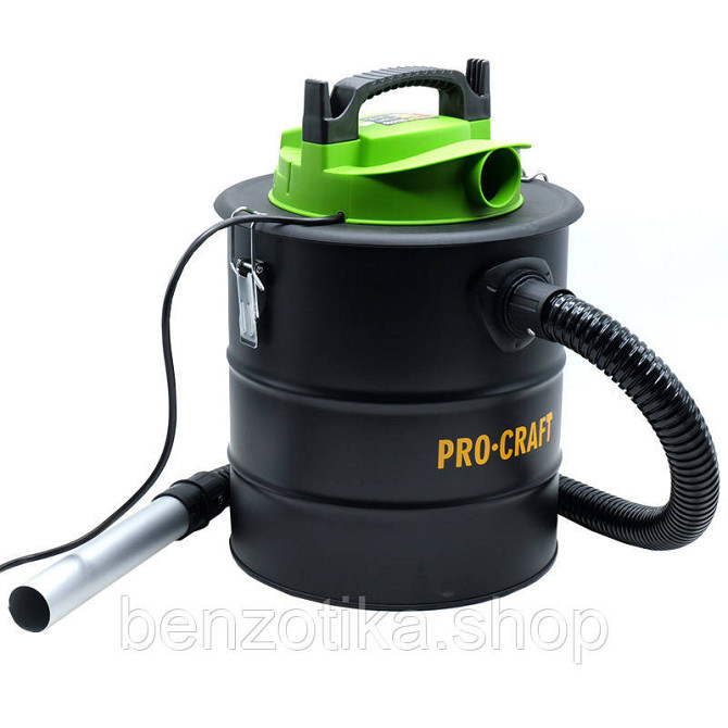 Пилосос промисловий Procraft VС1550 (Для вугілля) Київ - фото 1