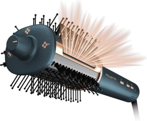 Фен-щітка Rowenta Air Brush 3D UB9720E0 ( чорний із золотистим ) Харків - фото 12