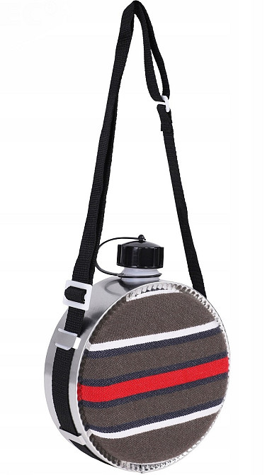 Фляга 1.9 литров с чехлом и ремнем Mil-Tec от Sturm 