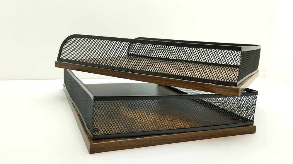 Набір з двох металевих лотків для канцелярії 16486 Луцк - изображение 1