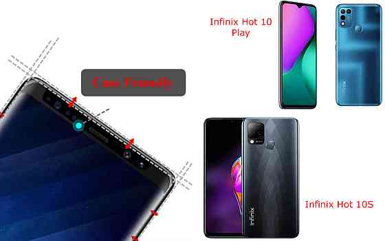 Захисне скло HyperGlass Pro для Infinix Hot 10 Play, Hot 10S – максимальна чутливість та захист Київ