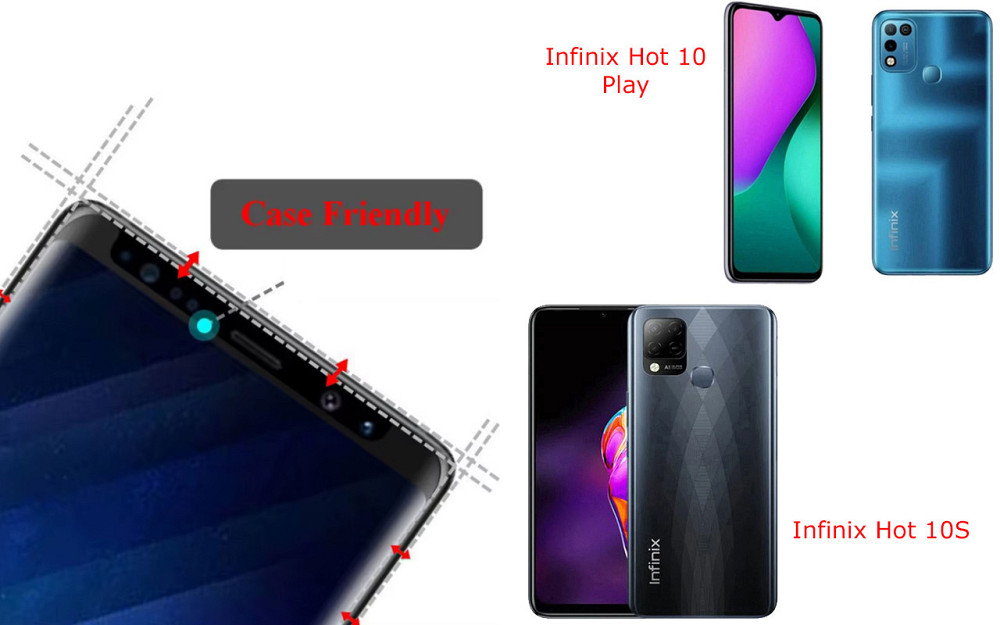 Защитное стекло HyperGlass Pro для Infinix Hot 10 Play, Hot 10S – максимальная чувствительность и защита Киев - изображение 4