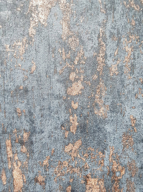 Шпалери вініл на флізеліні Erismann Casual Chic 1.06х10 під штукатурку під бетон чорно сині з бронзою 10273-44 Київ - фото 1