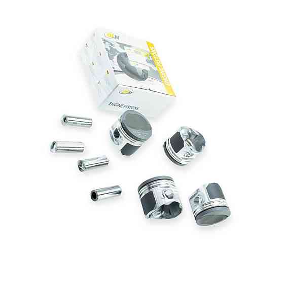 Поршня - (76,4) гр.A +пальцы анодированные 2108 Мукачево