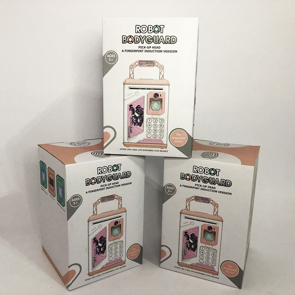 Копилка с отпечатком пальца, Копилка с электронным кодом и отпечатком пальца Детский сейф UV-65 Львов - изображение 10