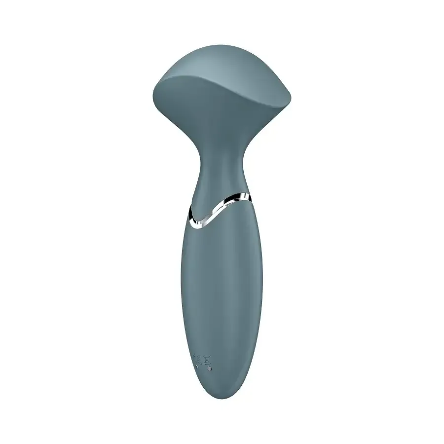 Вібромасажер Satisfyer Mini Wand-er Grey Львів - фото 5
