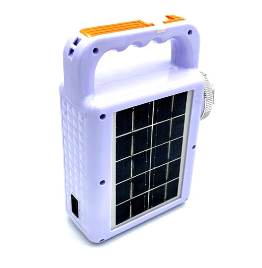 Ліхтар прожектор JA-2005S із сонячною панеллю та лампою 2500 mAh/DC 5V 0.5A (A-2447) Київ - фото 3