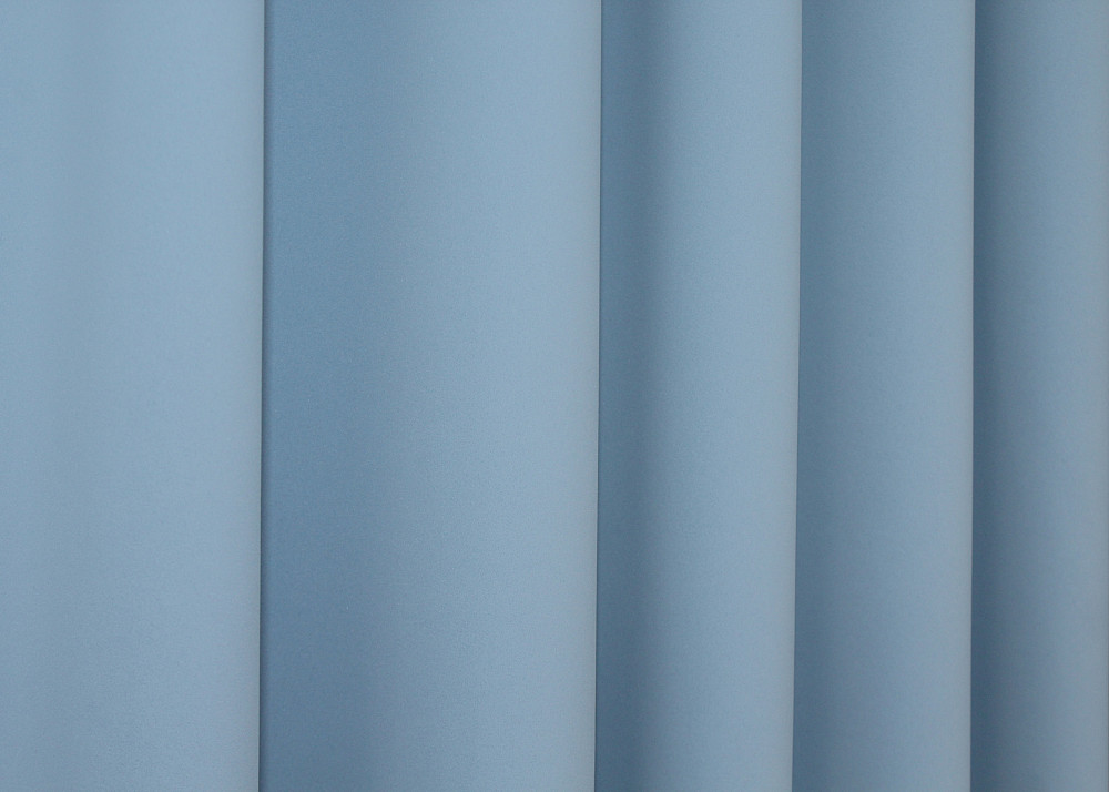 Комплект коротких штор VR-Textil Блэкаут Midnight № 1676ш Голубой 140х170 см 2 шт (35-0324) Киев - изображение 6