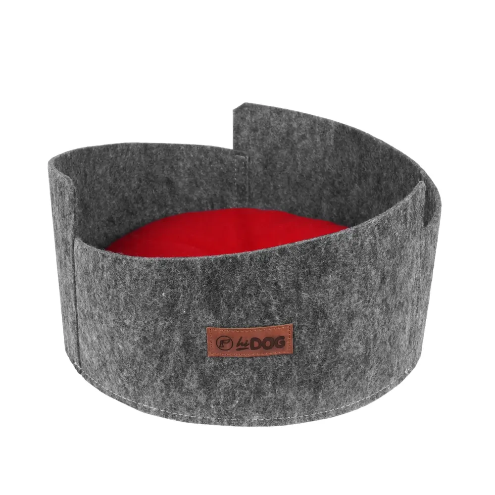 Лежанка ХайДог HiDOG Роза для собаки или кота серая (47 х 47 х 21 см) Киев - изображение 1