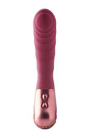 Вібратор для точки G рельєфний, Dream Toys Dinky Single Vibrator Jaimy D, бордовий Sex Aura Київ