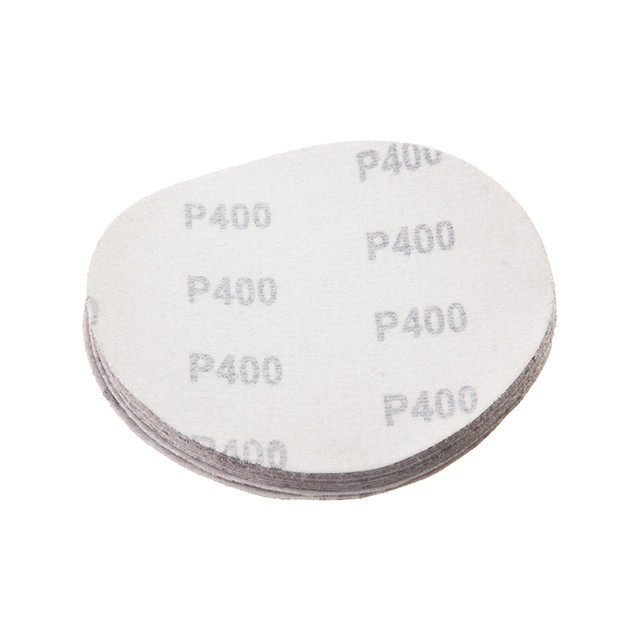 Круг наждачной на липучке 125 мм, бумага класс E, плотность 220 г/м2, К400, 10 ед. INTERTOOL BT-0569 Киев - изображение 3