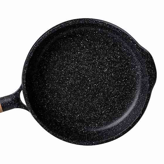 Сковорода алюминиевая MGC Black HP-4-424B с мраморным антипригарным покрытием Ø 26 см 2.2 л Киев