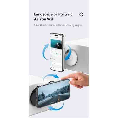 Універсальний автотримач Baseus MagPro Magnetic Foldable Phone Mount Cluster Black (B10564101121-00) Вінниця